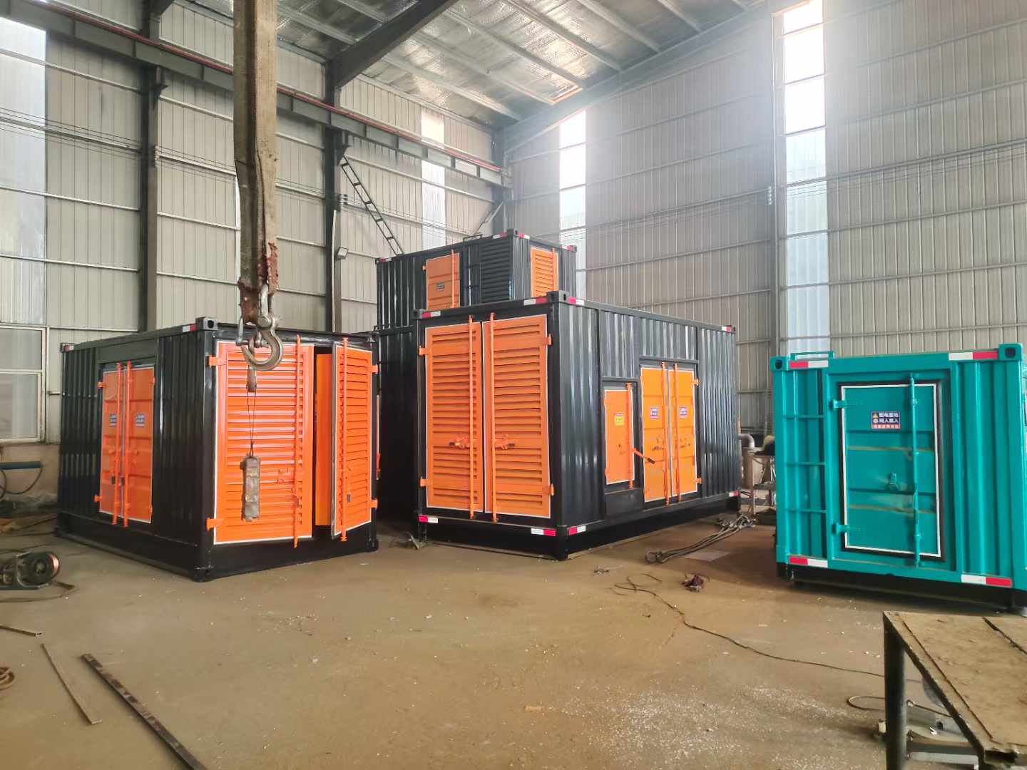 晋宁500kw柴油发电机组可以带动多少功率设备？